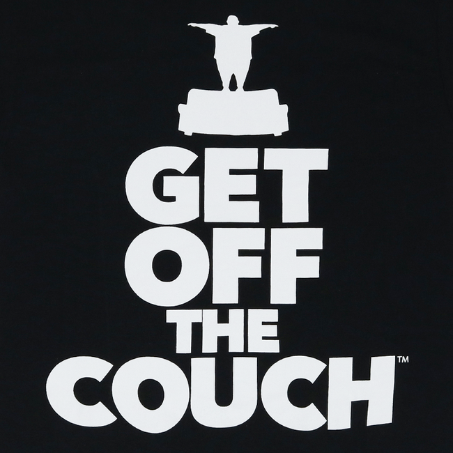 Get off the Couch - Black